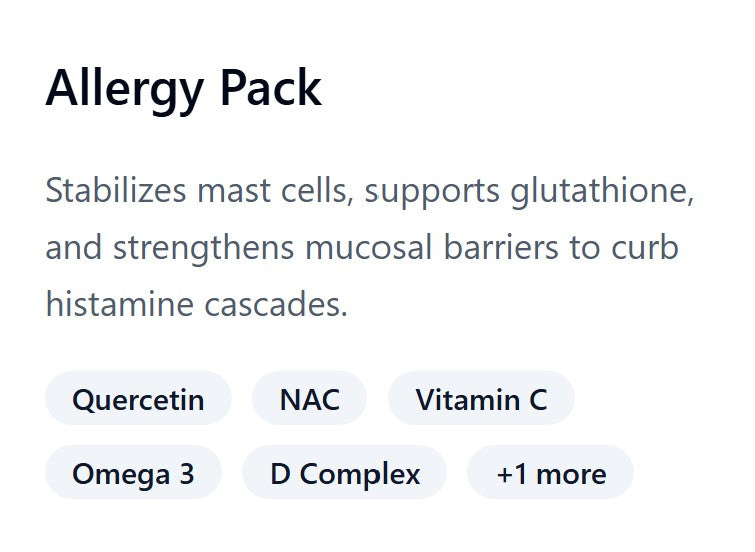 Allergy Pack