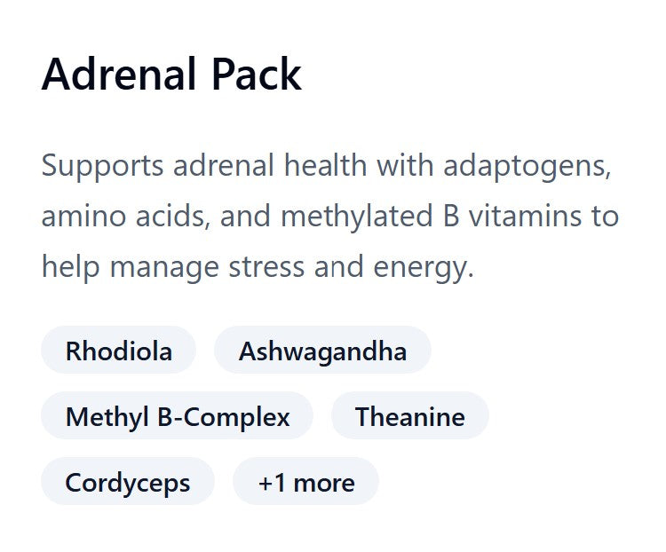 Adrenal Pack
