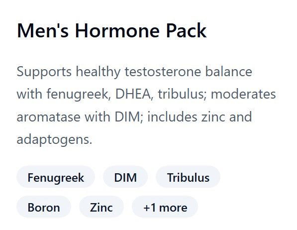 Men's Hormone Pack