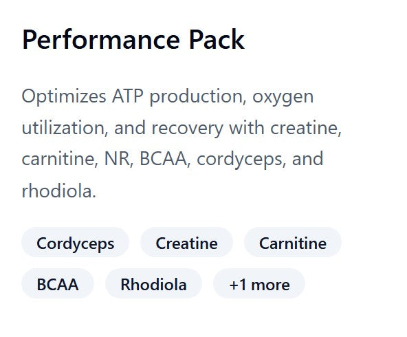 Performance Pack