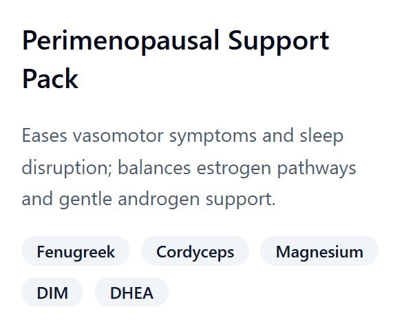 Perimenopausal Support Pack