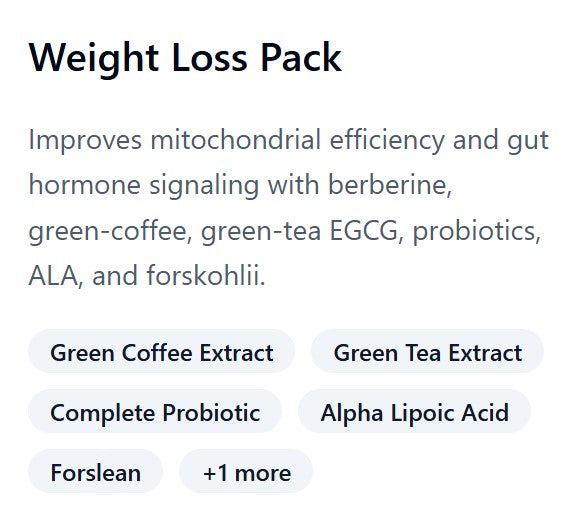 Weight Loss Pack